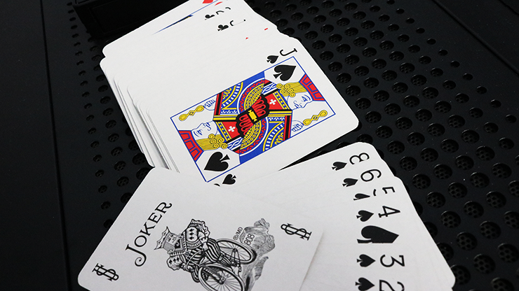 Mini Bicycle Playing Cards (Fuchsia)