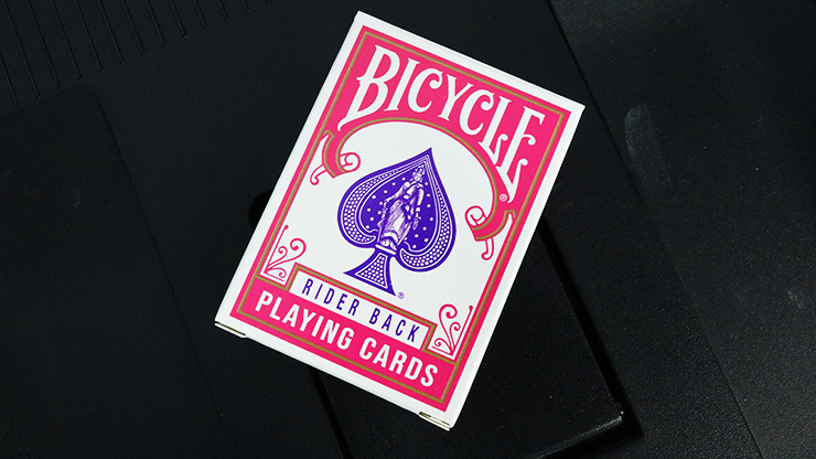 Mini Bicycle Playing Cards (Fuchsia)