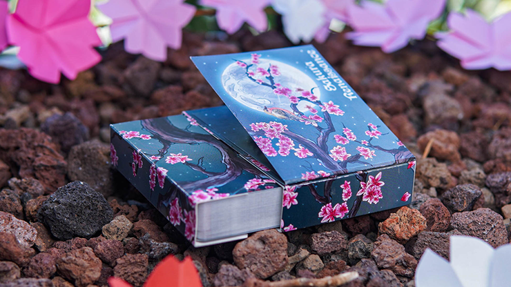 Sakura Renaissance (3D Pop-up Moonlight Edition) Playing Cards