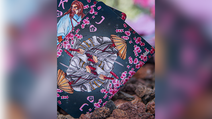 Sakura Renaissance (3D Pop-up Moonlight Edition) Playing Cards