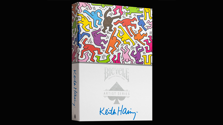 Bicycle Keith Haring (Box Set Red and Blue) Playing Cards 