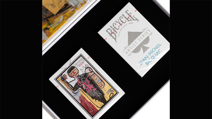 Bicycle Jean-Michel Basquiat Red/ Blue Playing Cards (Box Set)