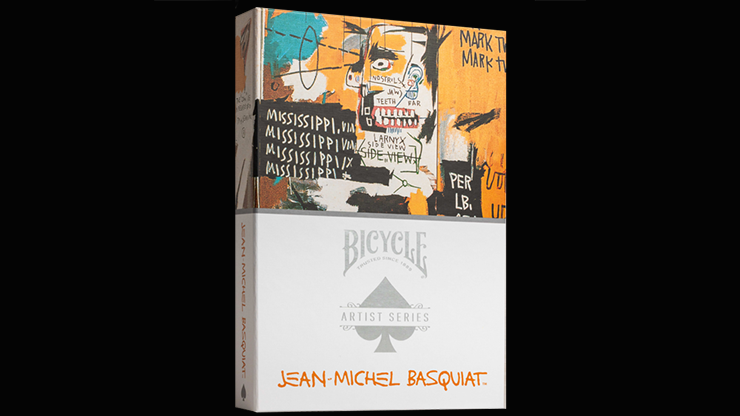 Bicycle Jean-Michel Basquiat Red/ Blue Playing Cards (Box Set)
