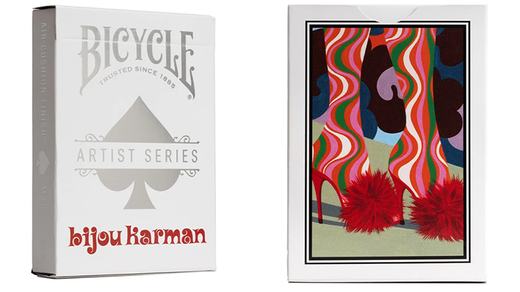 Bicycle Bijou Karman Purp/Red Playing Cards (Box Set)