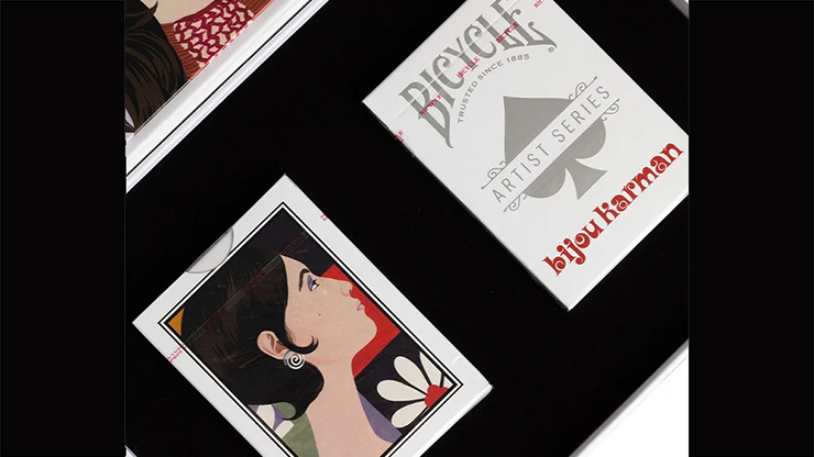Bicycle Bijou Karman Purp/Red Playing Cards (Box Set)
