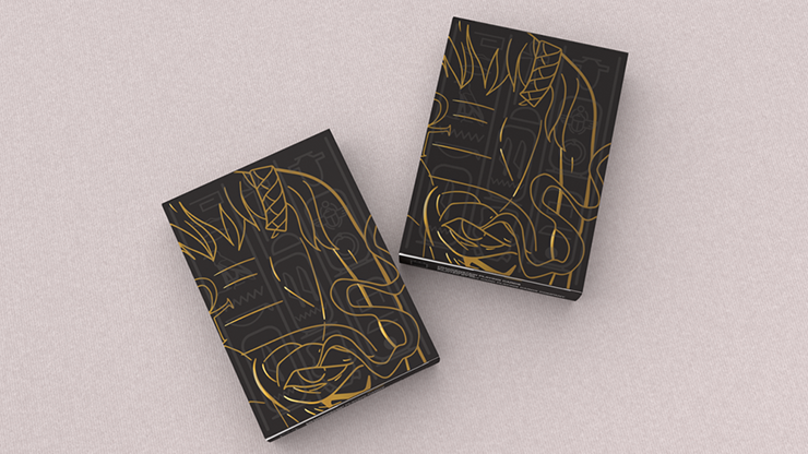 Frankenstein Series Egypt Edition (Gilded) Playing Cards 