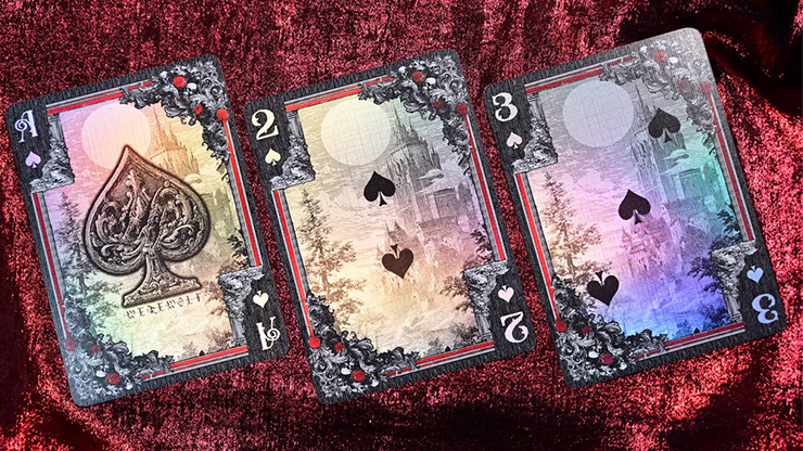 Trinity of Night - Werewolf HOLO Playing Cards by Evokad 