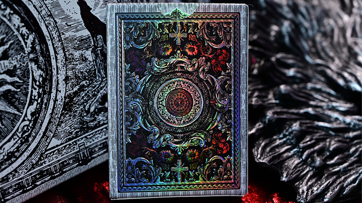 Trinity of Night - Demon Hunter HOLO Playing Cards by Evokad 
