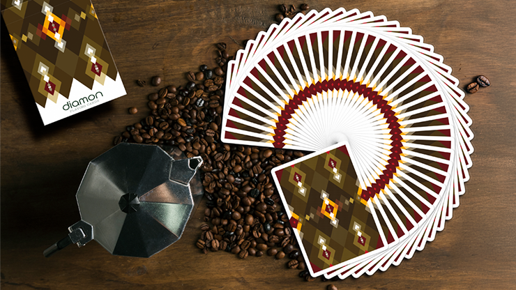 Diamon Playing Cards N° 27 Dark Roast - Dutch Card House Company
