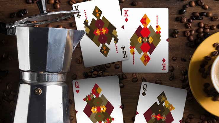 Diamon Playing Cards N° 27 Dark Roast - Dutch Card House Company