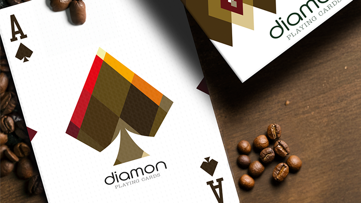 Diamon Playing Cards N° 27 Dark Roast - Dutch Card House Company