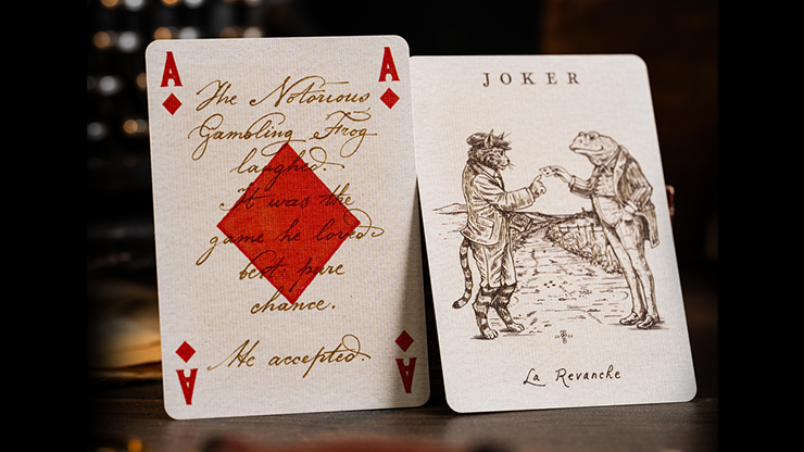 Le Voyage Du Chat Rouge Playing Cards - Stockholm17 