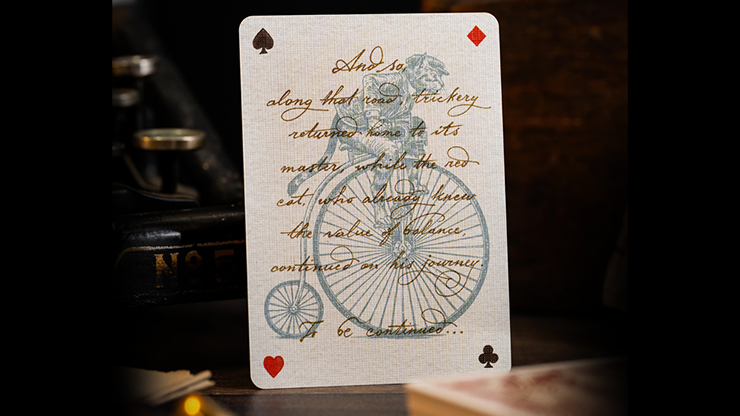 Le Voyage Du Chat Rouge Playing Cards - Stockholm17 