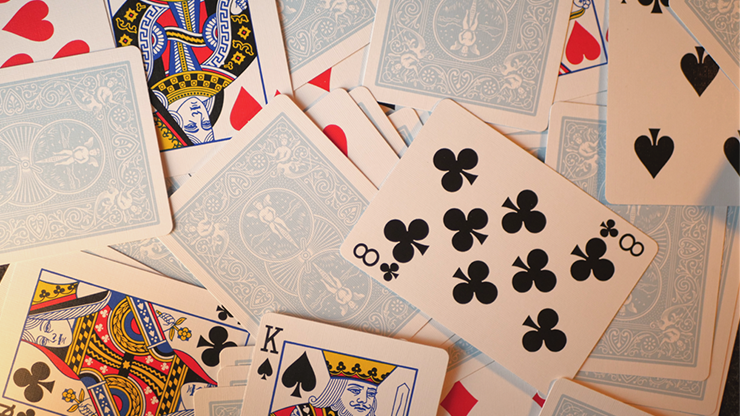 Bicycle Pastel Blue Playing Cards 