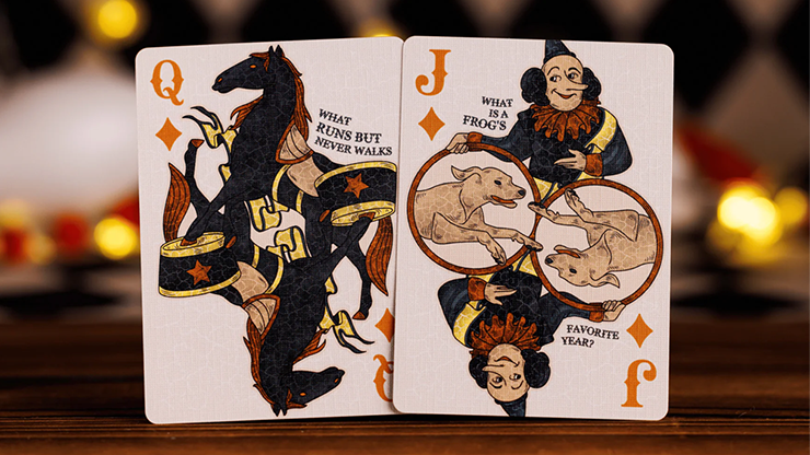 Standard Edition Night at the Circus (Animal Show) Playing Cards - Anti-Faro