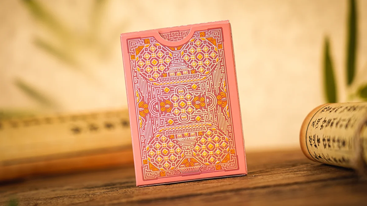 Ancient Relics Gem Playing Card - 52 Muse (Pink) 