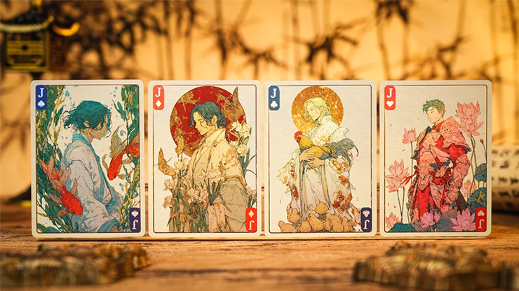 Ancient Relics Gem Playing Card - 52 Muse (Pink) 