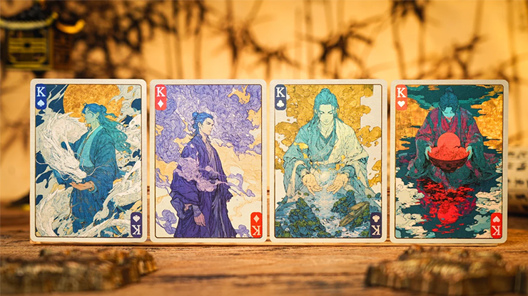 Ancient Relics Gem Playing Card - 52 Muse (Pink) 