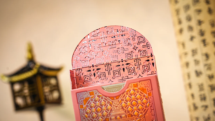 Ancient Relics Gem Playing Card - 52 Muse (Pink) 