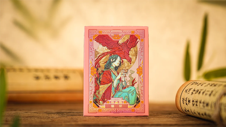 Ancient Relics Gem Playing Card - 52 Muse (Pink) 
