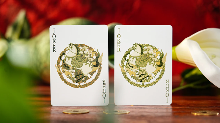 Year of the Horse (Green) Playing Cards - TCC Fashion