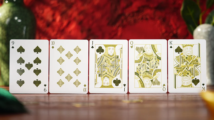 Year of the Horse (Green) Playing Cards - TCC Fashion