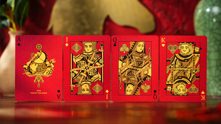 Year of the Horse Collection Set by TCC Fashion - 3 x Gilded Decks!