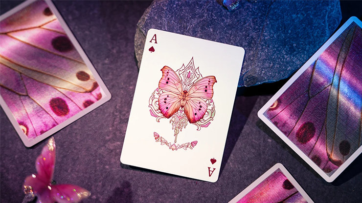 Morpho V2 (Pearl) Playing Cards - TCC Fashion 