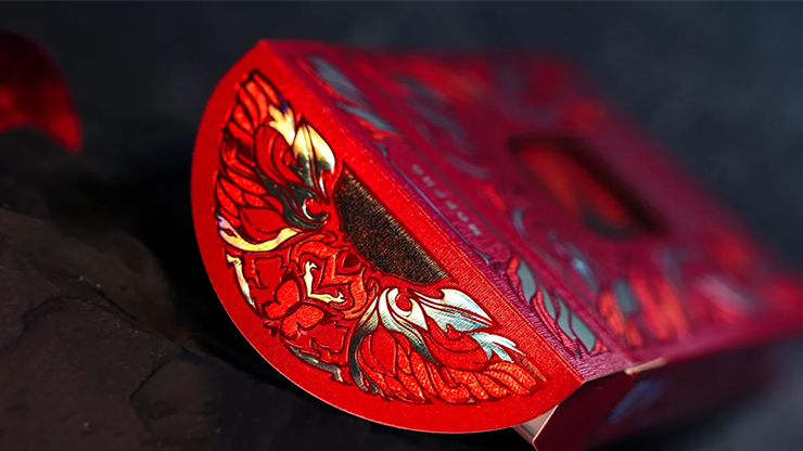 Morpho V2 (Carmine) Playing Cards - TCC Fashion 