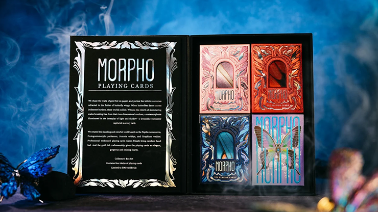 Morpho V2 Playing Cards Collection Boxset - TCC Fashion (4 Gilded Decks!) 