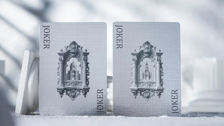 Alabaster Michelangelo Luxury Playing Cards - TCC Fashion
