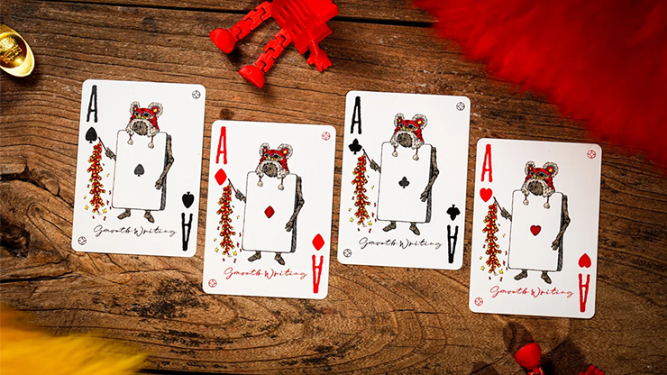 New Year Playing Cards - Smooth Writing 