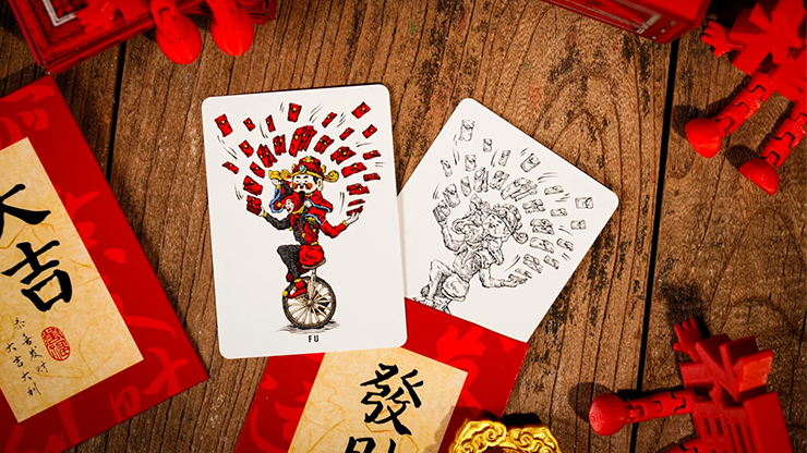 New Year Playing Cards - Smooth Writing 