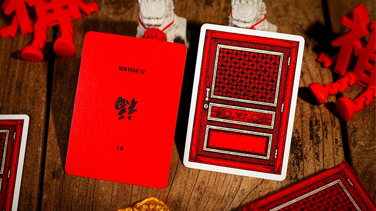 New Year Playing Cards - Smooth Writing 