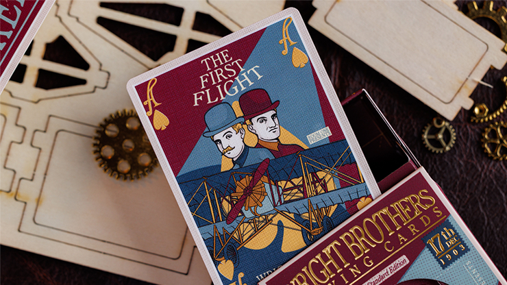 Standard Edition Wright Brothers (Fig.1) Playing Cards- Room One 