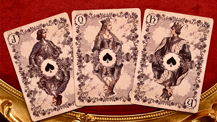 Wars of the Roses (Blue Tuck 2nd Edition, Edge-Dyed) Playing Cards 