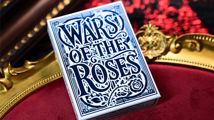 Wars of the Roses (Blue Tuck 2nd Edition, Edge-Dyed) Playing Cards 