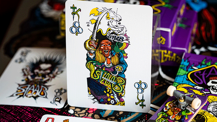 KEVIN STAAB 40TH ANNIVERSARY PIRATE PLAYING CARDS - Fulton's