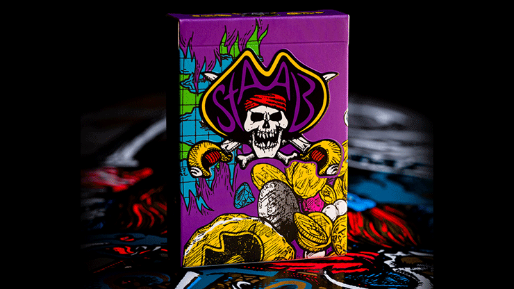 KEVIN STAAB 40TH ANNIVERSARY PIRATE PLAYING CARDS - Fulton's