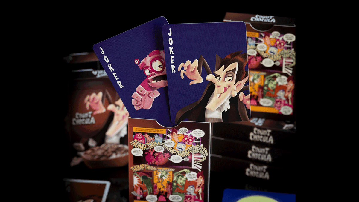 COUNT CHOCULA™ 55th ANNIVERSARY V2 PLAYING CARDS - Fulton's 