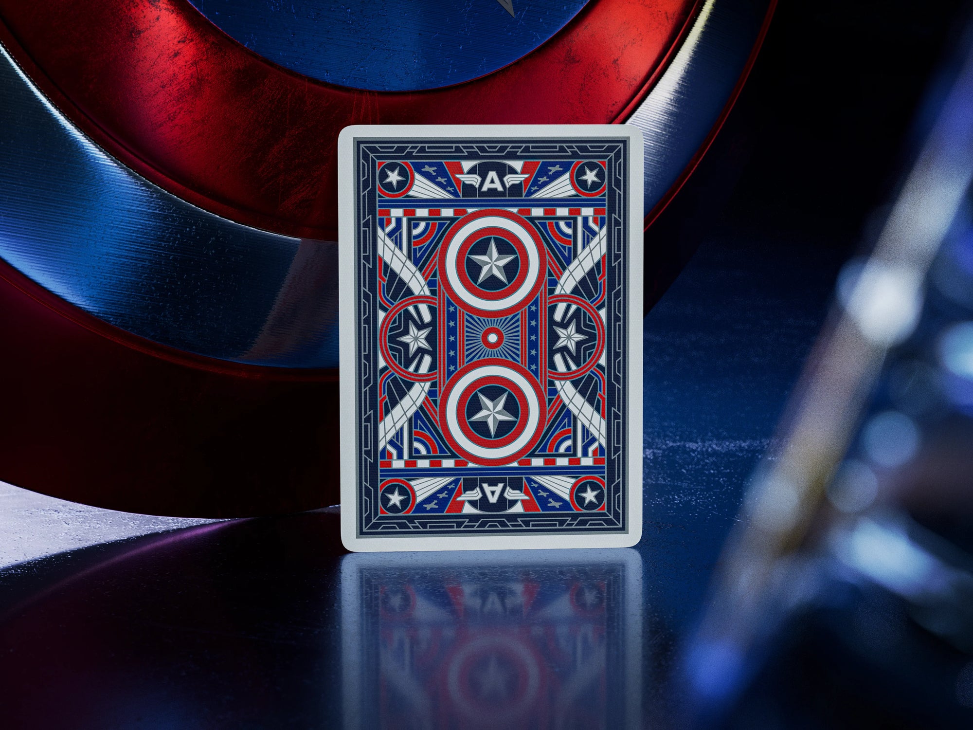 Captain America Playing Cards - Theory 11 