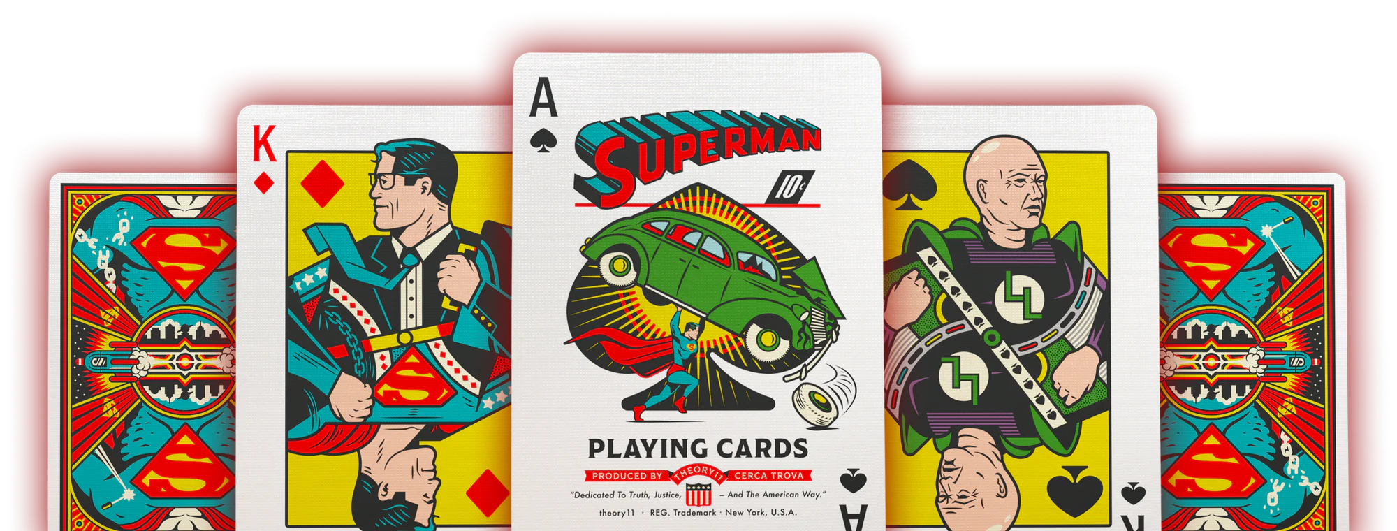 Superman Playing Cards - Theory 11