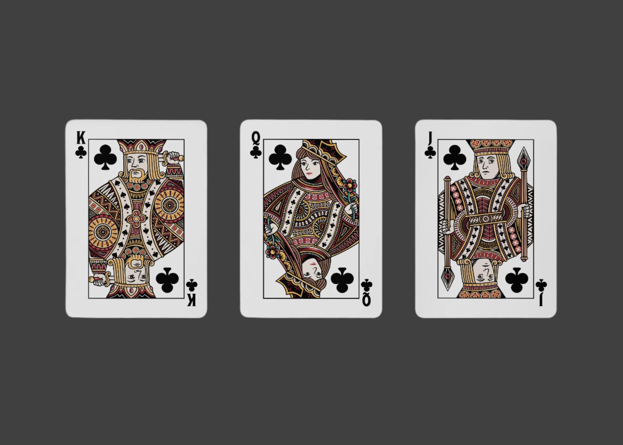 Good Pals King Logo Playing Cards (Black)