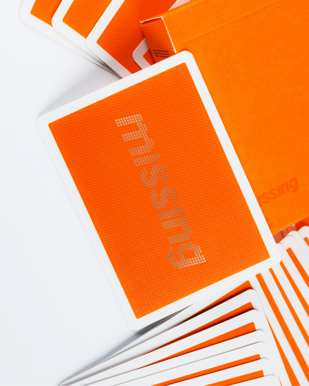 Beam Playing Cards (Orange) - Missing New York