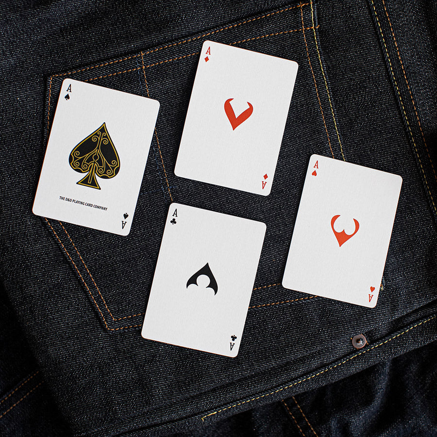 Ace Fulton Casino Playing Cards - Cowboy Denim Edition