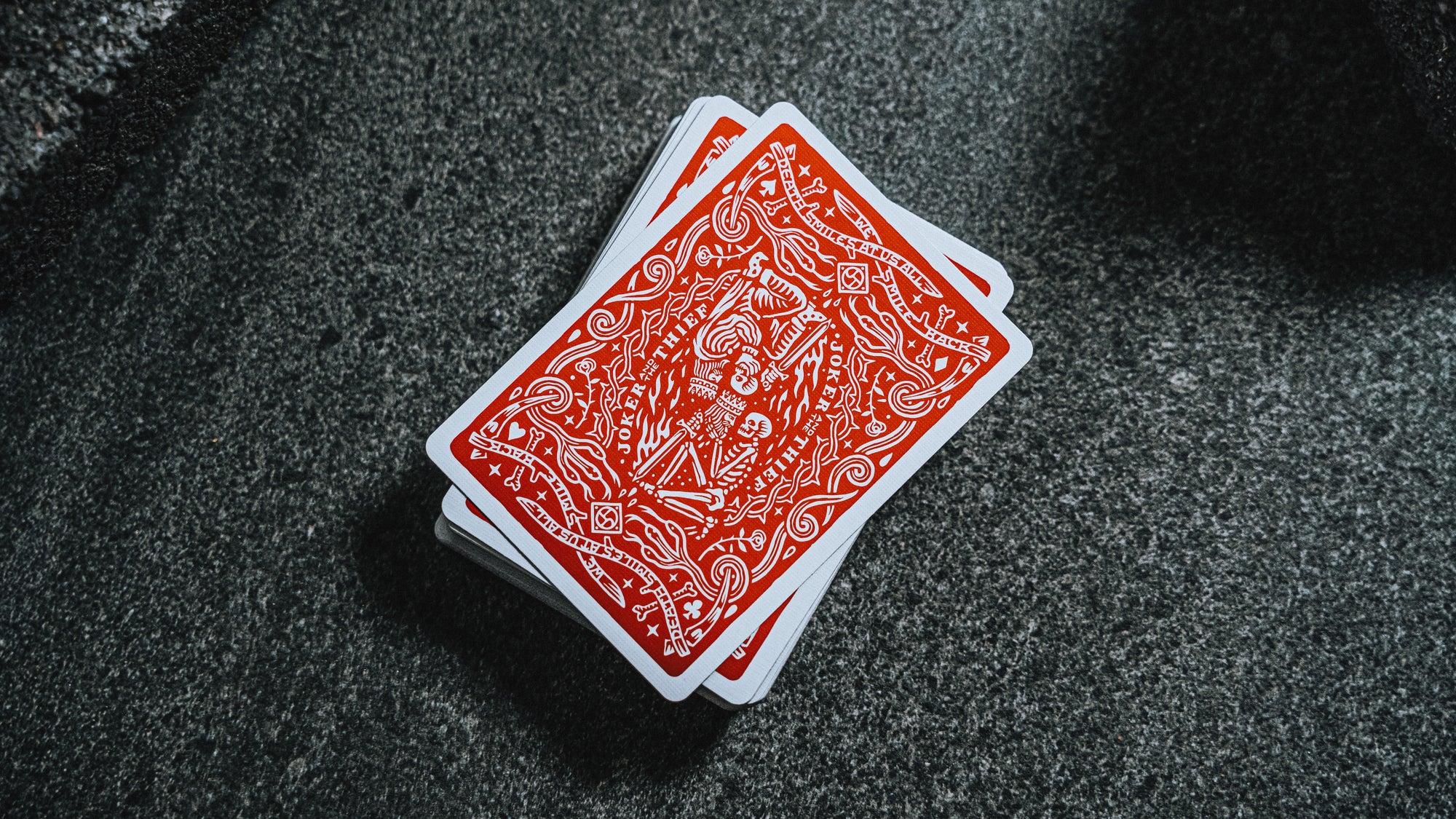 Crown Playing Cards (Red) - Joker & The Thief