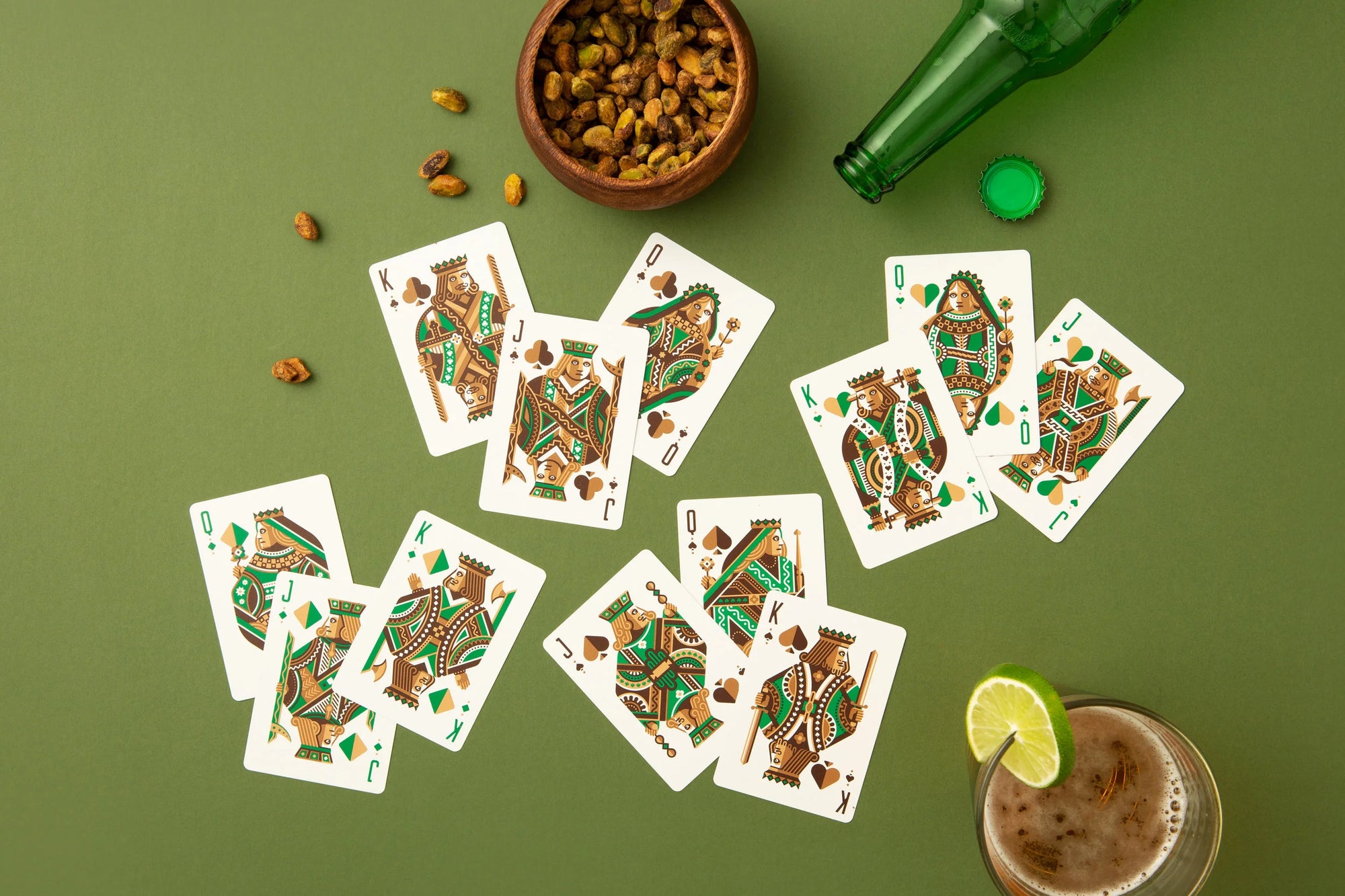 DKNG Green Wheels Playing Cards - Art of Play