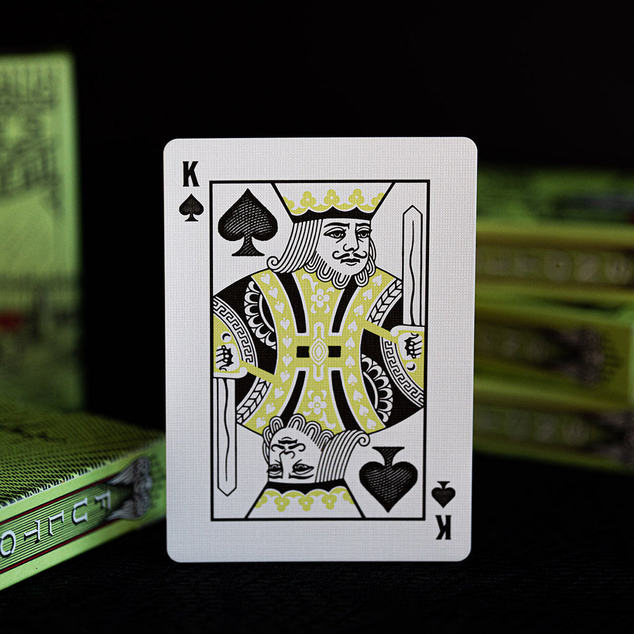 Fulton's Day of the Dead Playing Cards (Green Edition) 