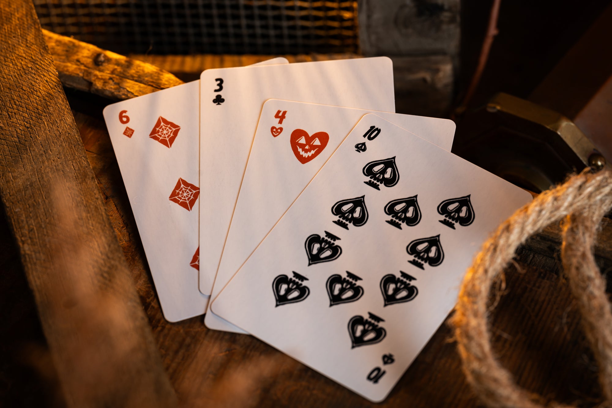 Good Pals Halloween Tales Playing Cards (V2 GILDED Kickstarter EXCLUSIVE - Holo Gold)