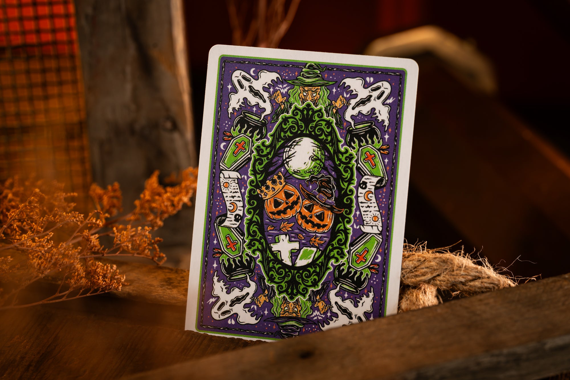 Good Pals Halloween Tales Playing Cards (Volume 2 - Orange)